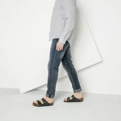 Best Pirce ⌛ Birkenstock Arizona Birko-Flor Pull Up Anthracite 🧨 -men-sandals Shop 1000127 f look m