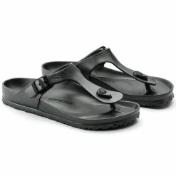Promo 💯 Birkenstock Gizeh Essentials Anthracite Anthracite 🥰 -men-sandals Shop 1001505 pair