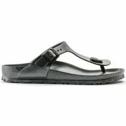 Promo 💯 Birkenstock Gizeh Essentials Anthracite Anthracite 🥰 -men-sandals Shop 1001505 side