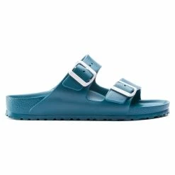 Promo 🎁 Birkenstock Arizona Essentials Turquoise Turquoise 🥰 -men-sandals Shop 1013095 side