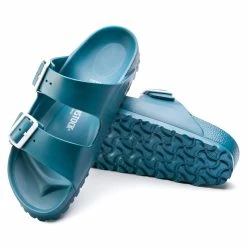 Promo 🎁 Birkenstock Arizona Essentials Turquoise Turquoise 🥰 -men-sandals Shop 1013095 sole