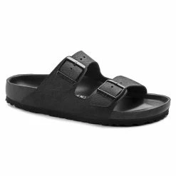 New 🔥 Birkenstock Arizona Natural Leather Black Black ✔️