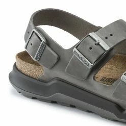 Best deal π Birkenstock Milano Oiled Leather Iron π 17 Best deal π Birkenstock Milano Oiled Leather Iron π -men-sandals Shop 1014952 detail 1