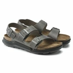Best deal π Birkenstock Milano Oiled Leather Iron π 15 Best deal π Birkenstock Milano Oiled Leather Iron π -men-sandals Shop 1014952 pair