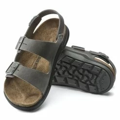 Best deal π Birkenstock Milano Oiled Leather Iron π 13 Best deal π Birkenstock Milano Oiled Leather Iron π -men-sandals Shop 1014952 sole