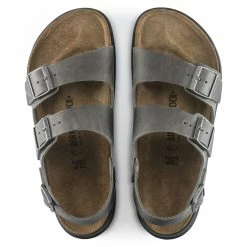 Best deal π Birkenstock Milano Oiled Leather Iron π 14 Best deal π Birkenstock Milano Oiled Leather Iron π -men-sandals Shop 1014952 top