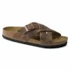 Cheapest ⭐ Birkenstock Lugano Oiled Leather Camberra Old Tobacco 🛒