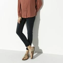 Budget 🔔 Birkenstock Gizeh Birko-Flor Gold ⭐ -men-sandals Shop 1016108 f look f