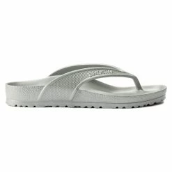 Outlet ✨ Birkenstock Honolulu Metallic Silver Metallic Silver 🧨 -men-sandals Shop 1016348 side