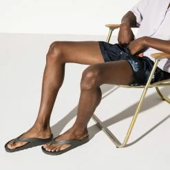 Best Sale 😉 Birkenstock Honolulu Metallic Anthracite 🎁 -men-sandals Shop 1016349 f look m