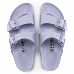 Best Sale ❤️ Birkenstock Arizona Essentials EVA Purple Fog 🔥 -men-sandals Shop 1017046 top