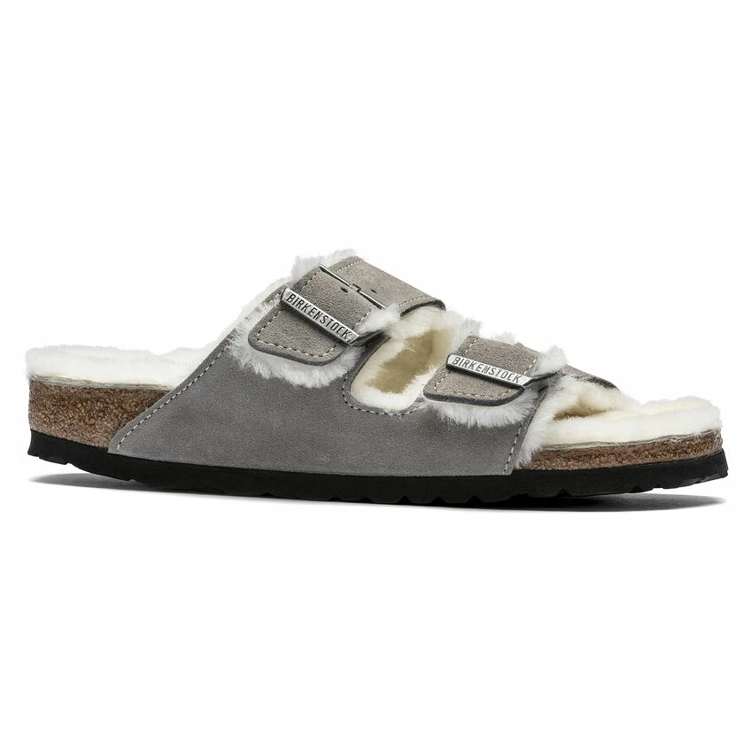 Flash Sale 𧨠Birkenstock Arizona Shearling Suede Leather Stone Coin 𧨠7 Flash Sale 𧨠Birkenstock Arizona Shearling Suede Leather Stone Coin 𧨠- Image 7
