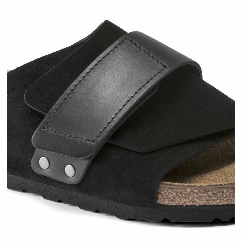 Promo π Birkenstock Kyoto Oiled Leather/Suede Leather Black π 7 Promo π Birkenstock Kyoto Oiled Leather/Suede Leather Black π - Image 7