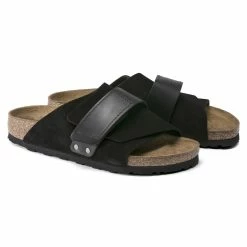 Promo π Birkenstock Kyoto Oiled Leather/Suede Leather Black π 11 Promo π Birkenstock Kyoto Oiled Leather/Suede Leather Black π -men-sandals Shop 1018121 pair