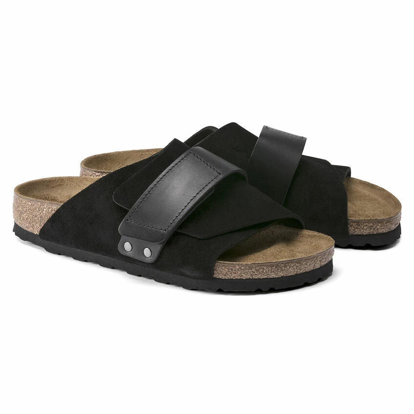Promo π Birkenstock Kyoto Oiled Leather/Suede Leather Black π 5 Promo π Birkenstock Kyoto Oiled Leather/Suede Leather Black π - Image 5