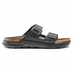 Budget ⭐ Birkenstock Arizona Oiled Leather Black ❤️ 16 Budget ⭐ Birkenstock Arizona Oiled Leather Black ❤️ -men-sandals Shop 1018461 side