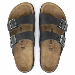 Budget ⭐ Birkenstock Arizona Oiled Leather Black ❤️ 14 Budget ⭐ Birkenstock Arizona Oiled Leather Black ❤️ -men-sandals Shop 1018461 top