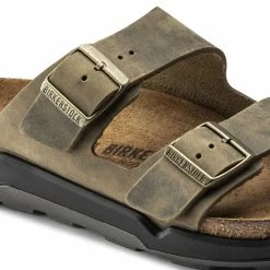 Coupon 🌟 Birkenstock Arizona Oiled Leather Faded Khaki 💯 -men-sandals Shop 1018463 detail 1