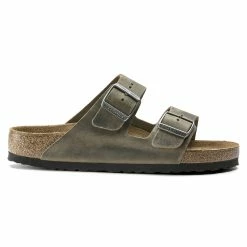 Best deal 🧨 Birkenstock Arizona Oiled Leather Faded Khaki ❤️ 16 Best deal 🧨 Birkenstock Arizona Oiled Leather Faded Khaki ❤️ -men-sandals Shop 1019313 side