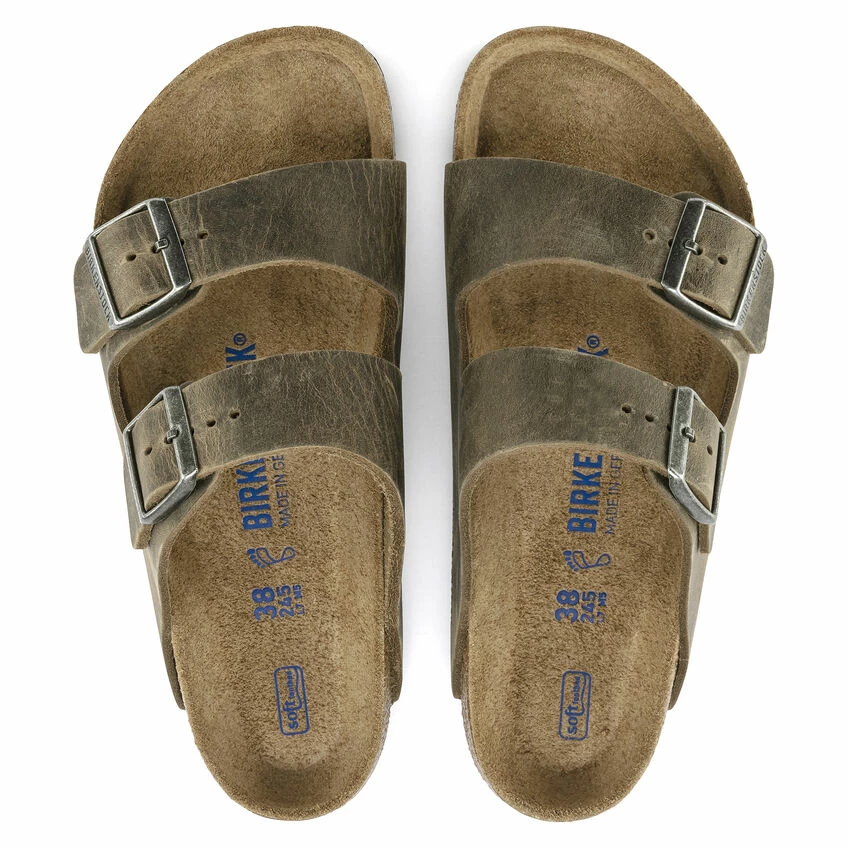 Best deal 🧨 Birkenstock Arizona Oiled Leather Faded Khaki ❤️ 6 Best deal 🧨 Birkenstock Arizona Oiled Leather Faded Khaki ❤️ - Image 6