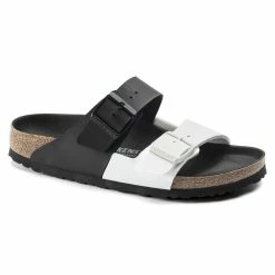 Best deal β¨ Birkenstock Arizona Birko-Flor Black/White π
