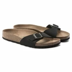 Best deal 👍 Birkenstock Madrid Birko-Flor Black 👍 -men-sandals Shop 1020060 pair