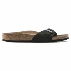 Best deal 👍 Birkenstock Madrid Birko-Flor Black 👍 -men-sandals Shop 1020060 side