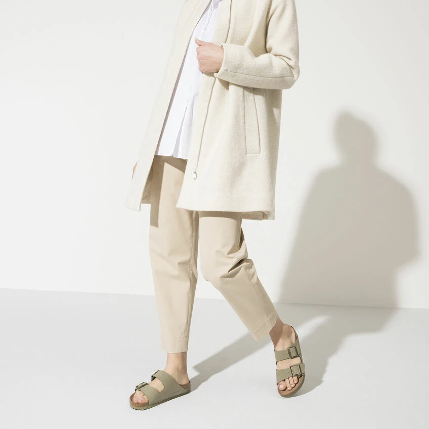 Deals 👍 Birkenstock Arizona Birko-Flor Nubuck Khaki 😀 3 Deals 👍 Birkenstock Arizona Birko-Flor Nubuck Khaki 😀 - Image 3