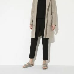 Buy ⭐ Birkenstock Arizona Suede Leather Stone Coin 🤩 -men-sandals Shop 1020507 f look f