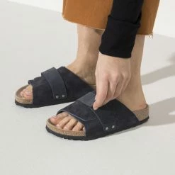 Discount π― Birkenstock Kyoto Nubuck/Suede Leather Midnight β 19 Discount π― Birkenstock Kyoto Nubuck/Suede Leather Midnight β -men-sandals Shop 1020689 detail 8