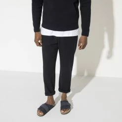 Discount π― Birkenstock Kyoto Nubuck/Suede Leather Midnight β 13 Discount π― Birkenstock Kyoto Nubuck/Suede Leather Midnight β -men-sandals Shop 1020689 f look m