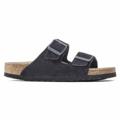 Cheapest βοΈ Birkenstock Arizona Suede Leather Midnight 𧨠16 Cheapest βοΈ Birkenstock Arizona Suede Leather Midnight 𧨠-men-sandals Shop 1020716 side