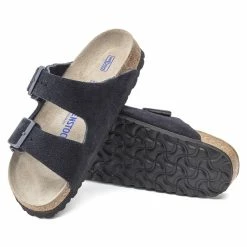 Cheapest βοΈ Birkenstock Arizona Suede Leather Midnight 𧨠13 Cheapest βοΈ Birkenstock Arizona Suede Leather Midnight 𧨠-men-sandals Shop 1020716 sole