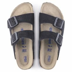 Cheapest βοΈ Birkenstock Arizona Suede Leather Midnight 𧨠14 Cheapest βοΈ Birkenstock Arizona Suede Leather Midnight 𧨠-men-sandals Shop 1020716 top