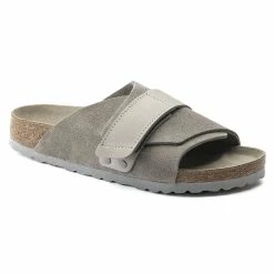 Top 10 π Birkenstock Kyoto Nubuck/Suede Leather Stone Coin β