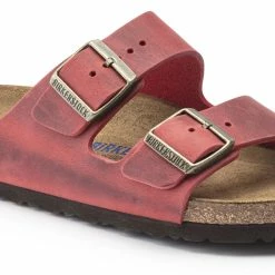 Best Sale 😍 Birkenstock Arizona Oiled Leather Fire Red Fire Red 🌟 -men-sandals Shop 1020730 detail 1