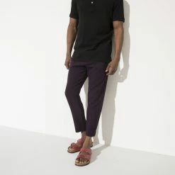 Best Sale 😍 Birkenstock Arizona Oiled Leather Fire Red Fire Red 🌟 -men-sandals Shop 1020730 f look m