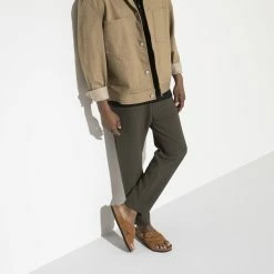 Promo π Birkenstock Lugano Suede Leather Mink β 10 Promo π Birkenstock Lugano Suede Leather Mink β -men-sandals Shop 1020931 f look m