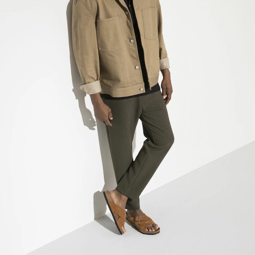 Promo π Birkenstock Lugano Suede Leather Mink β 3 Promo π Birkenstock Lugano Suede Leather Mink β - Image 3