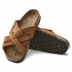Promo π Birkenstock Lugano Suede Leather Mink β 11 Promo π Birkenstock Lugano Suede Leather Mink β -men-sandals Shop 1020931 sole