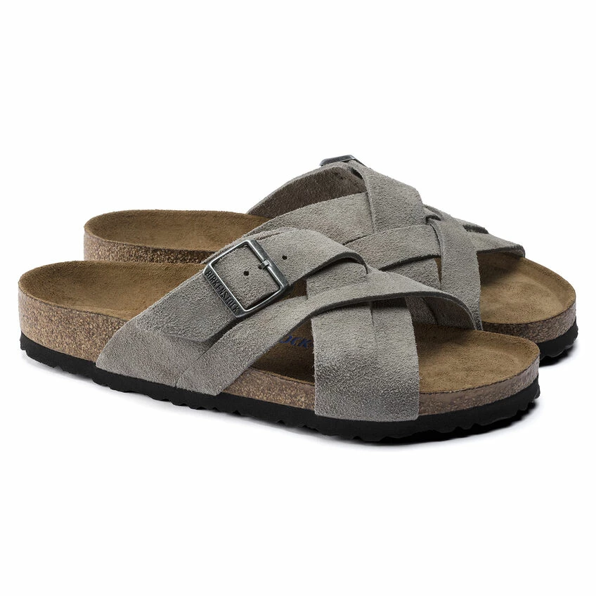 Best deal β¨ Birkenstock Lugano Suede Leather Stone Coin π 6 Best deal β¨ Birkenstock Lugano Suede Leather Stone Coin π - Image 6