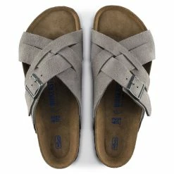 Best deal β¨ Birkenstock Lugano Suede Leather Stone Coin π 12 Best deal β¨ Birkenstock Lugano Suede Leather Stone Coin π -men-sandals Shop 1020932 top