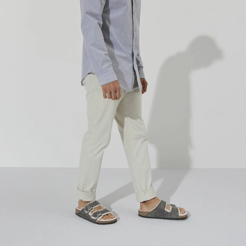 Discount β Birkenstock Arizona Shearling Oiled Leather Iron π₯° 4 Discount β Birkenstock Arizona Shearling Oiled Leather Iron π₯° - Image 4