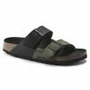 New 😀 Birkenstock Arizona Split Birko-Flor Black/Desert Soil Camo Green Black/Desert Soil Camo Green 🔥