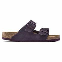 Best deal ⭐ Birkenstock Arizona Suede Leather Wine 💯 -men-sandals Shop 1021195 side
