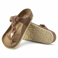 Brand new ✨ Birkenstock Gizeh Oiled Leather Cognac ✔️ -men-sandals Shop 1021355 sole