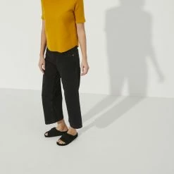 Brand new ⌛ Birkenstock Kyoto Suede Leather Black 💯 -men-sandals Shop 1022306 f look f