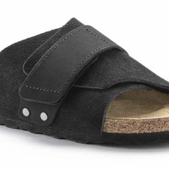 Cheap 😍 Birkenstock Kyoto Nubuck/Suede Leather Black 🛒 -men-sandals Shop 1022350 detail 1