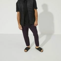 Cheap 😍 Birkenstock Kyoto Nubuck/Suede Leather Black 🛒 -men-sandals Shop 1022350 f look m