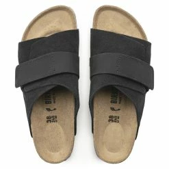 Cheap 😍 Birkenstock Kyoto Nubuck/Suede Leather Black 🛒 -men-sandals Shop 1022350 top